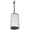 Verbatim Adapter Hub USB-C - 4xUSB-A 3.2 aluminiowy/aluminum 49147