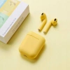 EARPHONES BLUETOOTH TWS INPODS I12 YELLOW