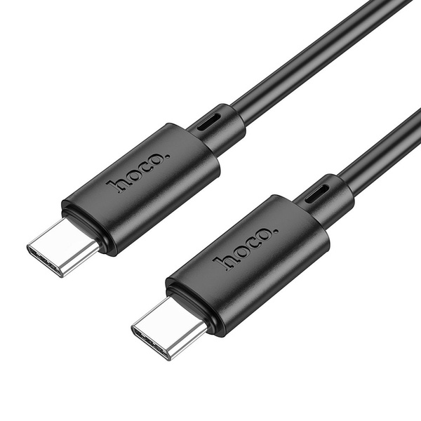 Kabel USB C do USB C Hoco PD 3A 60W 1 m X88 czarny