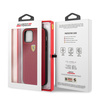 Ferrari FESPEHCP12MRE iPhone 12/12 Pro 6,1" czerwony/red hardcase On Track Perforated