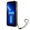 Guess GUHCP13SHTSGSK iPhone 13 mini 5,4" czarny/black hardcase Translucent Strap