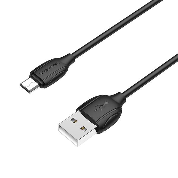 BOROFONE USB KABEL - BX19 2.4A MICRO USB 1M CZARNY