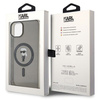 Karl Lagerfeld IML Ikonik MagSafe case for iPhone 15 Plus - transparent