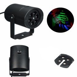 LAMPKA LED ŚWIĘTA RZUTNIK ŚNIEG ŚNIEŻKA WEWNĘTRZNA