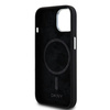 DKNY DKHMP15SSMCHLK iPhone 15 / 14 / 136.1" czarny/black hardcase Liquid Silicone Small Metal Logo MagSafe