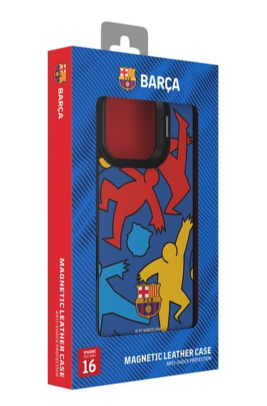 Etui FC Barcelona do iPhone 16 Pro Max Magnetic Case MagSafe OCFCBMCIP16PMSP SP