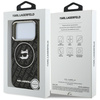 Etui Karl Lagerfeld IML Choupette Head   Logo MagSafe do iPhone 17 Pro Max czarny