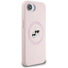 Etui Karl Lagerfeld Silicone             Karl&Choupette Heads MagSafe do iPhone 16e różowy