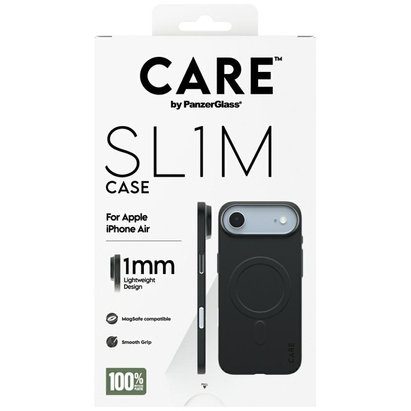 Etui CARE by PanzerGlass SL1M MagSafe do iPhone Air czarny
