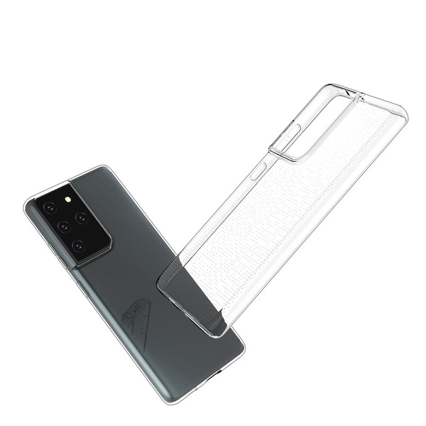 ULTRA CLEAR 0.5MM CASE GEL TPU COVER FOR SAMSUNG GALAXY S21 ULTRA 5G TRANSPARENT