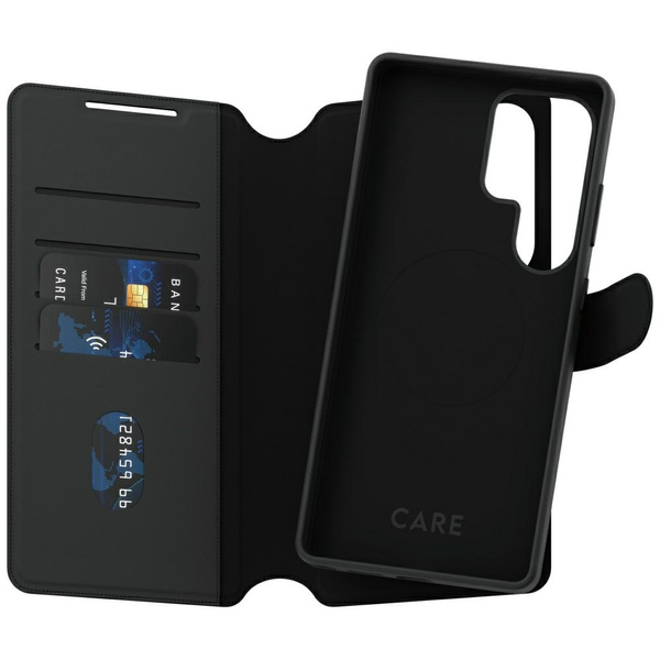 Etui CARE by PanzerGlass Feature Tango    2w1 Wallet do Samsung Galaxy S25 Ultra czarny