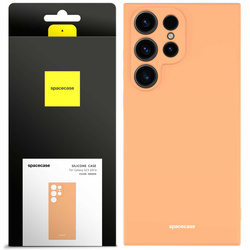 Spacecase Etui Silicone Case Galaxy S23 Ultra orange