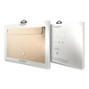 Guess Sleeve GUCS16PSATLE 16" beżowy/beige Saffiano Triangle Logo