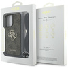 Etui Guess 4G Big Logo Cord Stap         Crossbody do iPhone 16 Plus brązowy