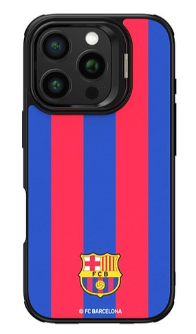 Etui FC Barcelona do iPhone 16 Pro Max Magnetic Case MagSafe OCFCBMCIP16PMBG BG