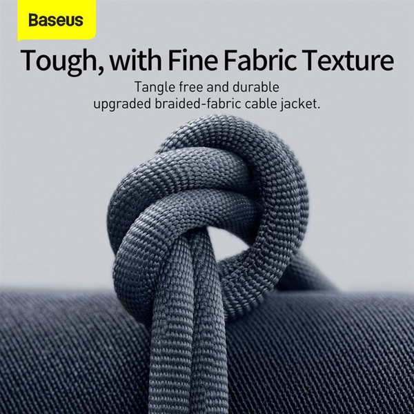 Baseus CAJY000301 Lightning - USB-C PD QC cable 20W 480Mb/s 2m - black