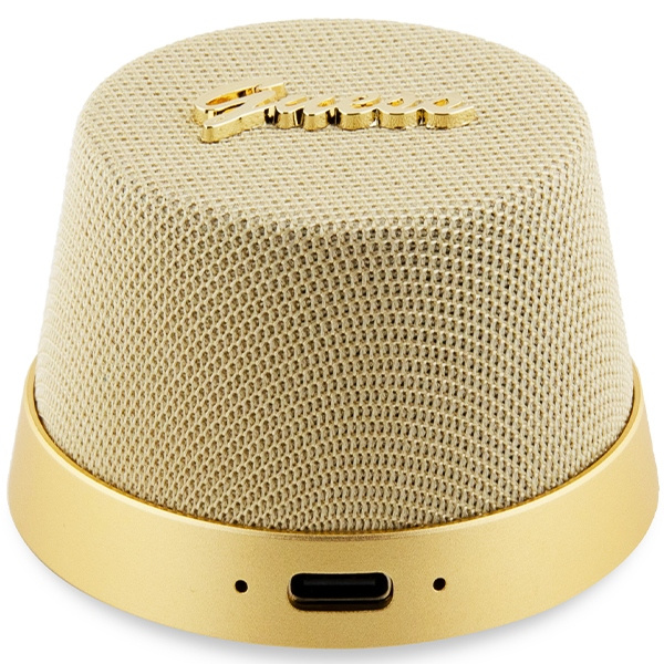 Guess głośnik Bluetooth GUWSC3ALSMDSpeaker Stand złoty/gold Magnetic Script Metal
