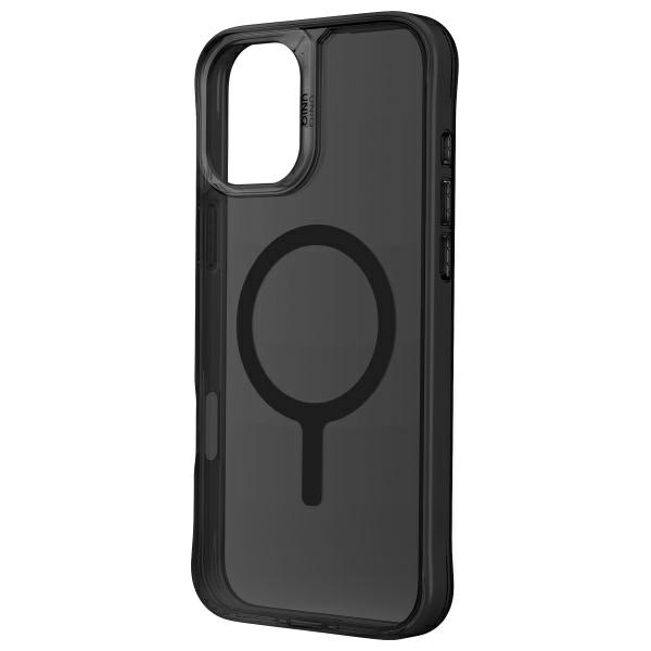 UNIQ etui LifePro Xtreme iPhone 16 6.1"  Magclick Charging czarny/frost smoke