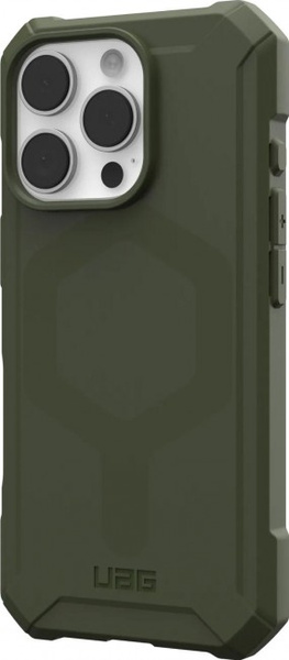UAG Essential Armor Magsafe - protective case for iPhone 16 Pro compatible with MagSafe Olive