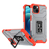 CRYSTAL RING CASE KICKSTAND TOUGH RUGGED COVER FOR IPHONE 12 RED