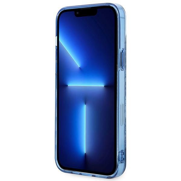 Guess GUHCP14MHGPLHB iPhone 14 Plus / 15 Plus 6.7" niebieski/blue hardcase Porcelain Collection