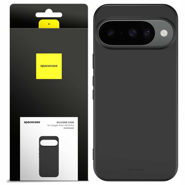 Spacecase Etui Silicone Case 3.0 Google Pixel 10/10 Pro black