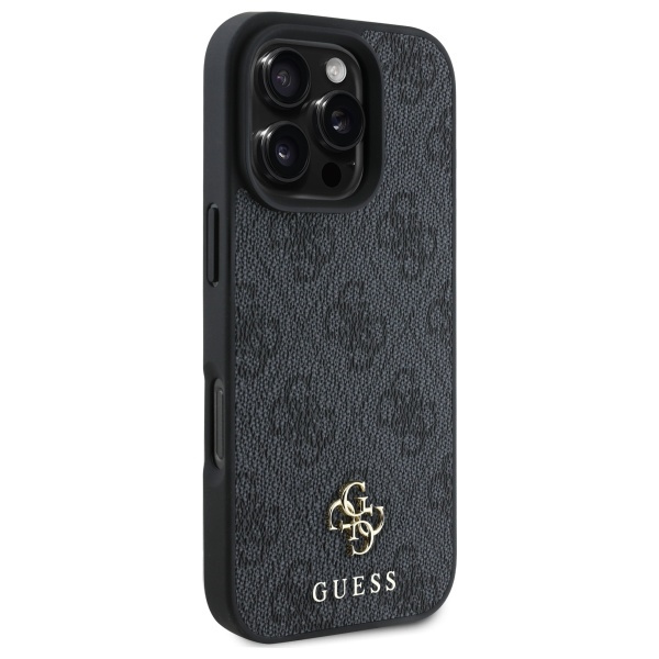 Guess GUHMP16LP4SM4MK iPhone 16 Pro 6.3" czarny/black hardcase 4G Small Classic MagSafe