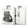 Karl Lagerfeld Ikonik Karl Monogram Patch bag - silver