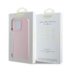 Guess GUHMP15XPGHSMMP iPhone 15 Pro Max6.7" różowy/pink hardcase Grained Ring MagSafe
