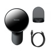 Baseus magnetic car phone holder wireless Qi charger 15 W (MagSafe compatible for iPhone) black (WXJN-01)