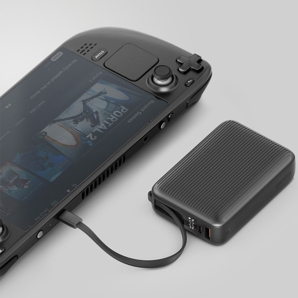 PowerBank Energea Integra Ultra 45       20000mAh kabel USB-C PD45W szary