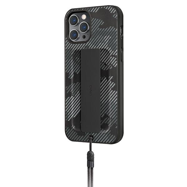 Uniq Heldro case for iPhone 12 / iPhone 12 Pro - black camouflage