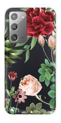 CASEGADGET CASE OVERPRINT RED FLOWERS SAMSUNG GALAXY NOTE 20