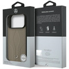 Etui Mercedes Leather The Move MagSafe   do iPhone 17 Pro taupe
