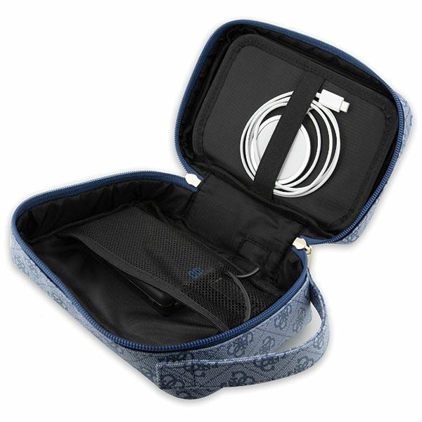 Guess Torba GUHBP4RPSB Organizerniebieski/blue 4G Printed Stripes