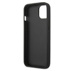 KARL LAGERFELD KLHCP13MPKMB IPHONE 13 / 14 / 15 6,1" NIEBIESKI/BLUE HARDCASE LEATHER IKONIK KARL`S HEAD METAL