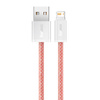 BASEUS DYNAMIC CABLE USB TO LIGHTNING, 2.4A, 1M (ORANGE)