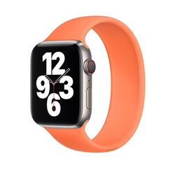 APPLE STRAP APPLE WATCH MYX62ZM/A SOLO LOOP 44/45/46/49MM SIZE 7 KUMQUAT ORIGINAL SEAL