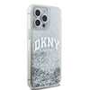DKNY DKHCP15LLBNAET iPhone 15 Pro6.1" biały/white hardcase Liquid Glitter Big Logo