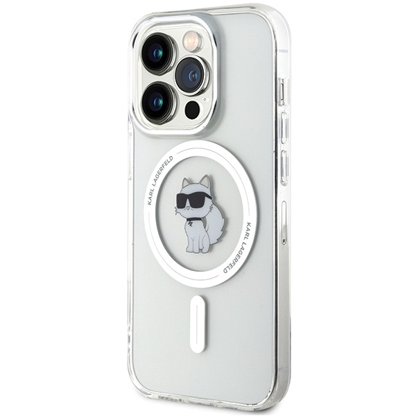 Karl Lagerfeld KLHMP13XHFCCNOT iPhone 13 Pro Max 6.7" transparent hardcase IML Choupette MagSafe