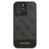 Guess GUHCP13LG4GLGR iPhone 13 Pro / 136,1" szary/grey hardcase 4G Stripe Collection