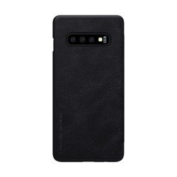 NILLKIN QIN SKÓRZANE ETUI SAMSUNG GALAXY S10 CZARNY