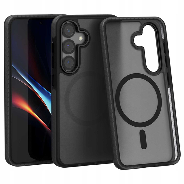 Spacecase Etui Hybrid Fusion Mag Galaxy S25 black