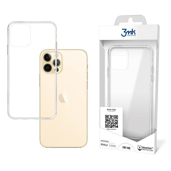 Etui 3mk Armor Case na iPhone 12 Pro Max - przezroczyste