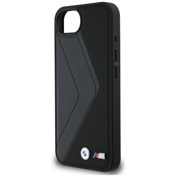 Etui BMW Oversized Stripes MagSafe do    iPhone 16e czarny
