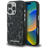 Etui Karl Lagerfeld IML Leopard Pattern  MagSafe do iPhone 16 Pro Max czarny