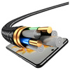 USAMS Kabel 2w1 2xUSB-C 72W 1,2m          Aluminum Alloy Data Cable Sufeng Series SJ740USB101 (US-SJ740)