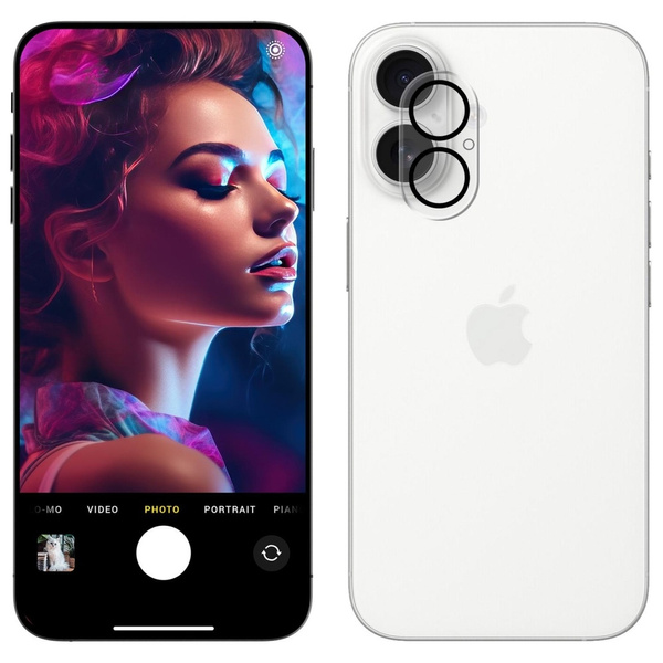 Ochrona na obiektyw aparatu 3MK Lens Pro FullCover do Apple iPhone 17