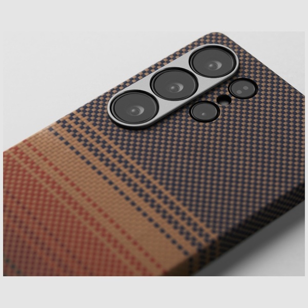 Etui PITAKA Ultra-Slim MagSafe do Samsung Galaxy S25 Ultra sunset