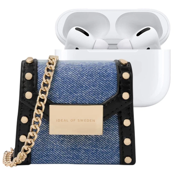 Ideal of Sweden etui na słuchawki Paloma AirPods Reworked Denim uniwersalne